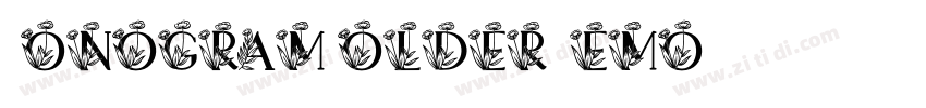 MonogramHolder Demo字体转换